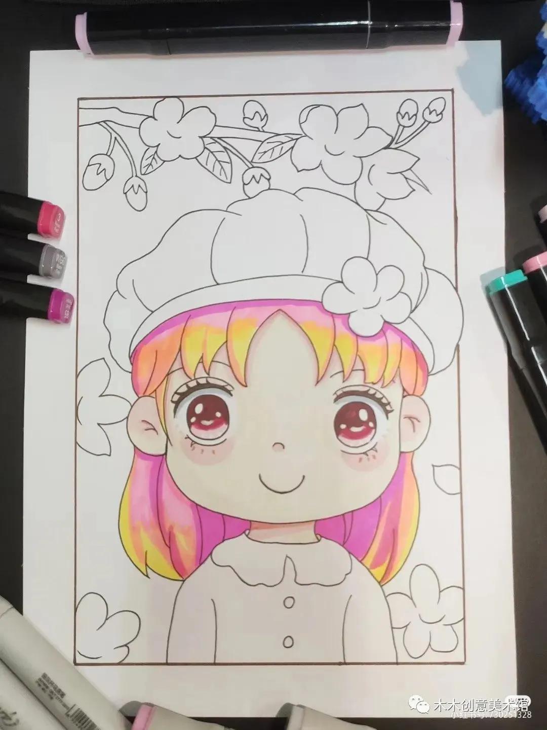 动漫Q版简笔画，小巷中的宝藏角色大揭秘